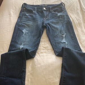 Express mid rise jeggings